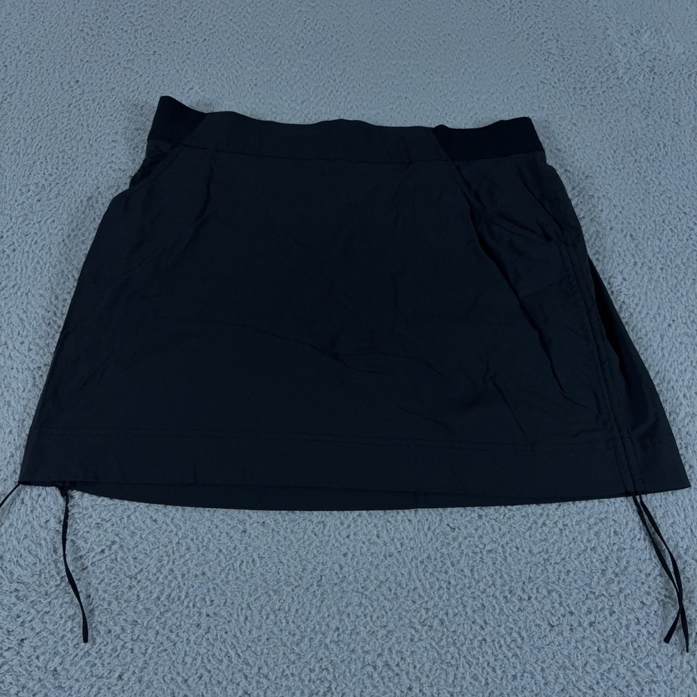 Columbia Anytime Casual Skort Womens XL Black Lined Hiking Omni Shield Gorpcore